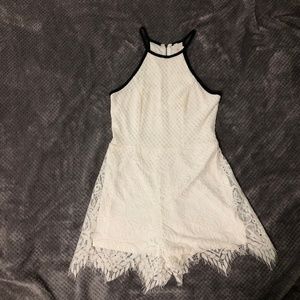 White Lace Romper